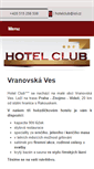Mobile Screenshot of hotelclub.cz